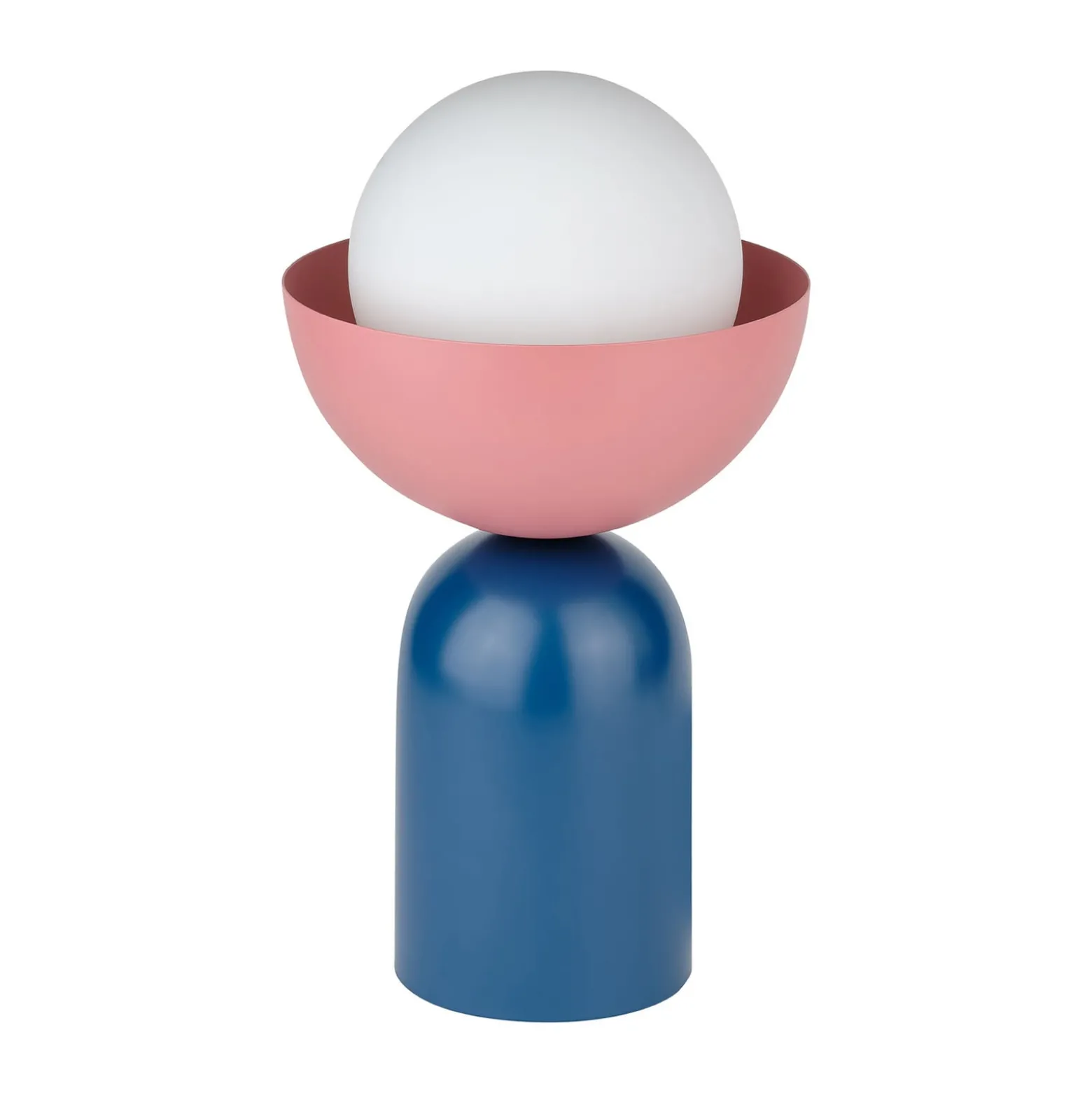 OSRAM pöytävalaisin Decor Bowl, sininen/vaaleanpunainen, teräs, E14