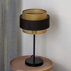 OSRAM pöytävalaisin Decor Hornet, musta/kultainen, E27