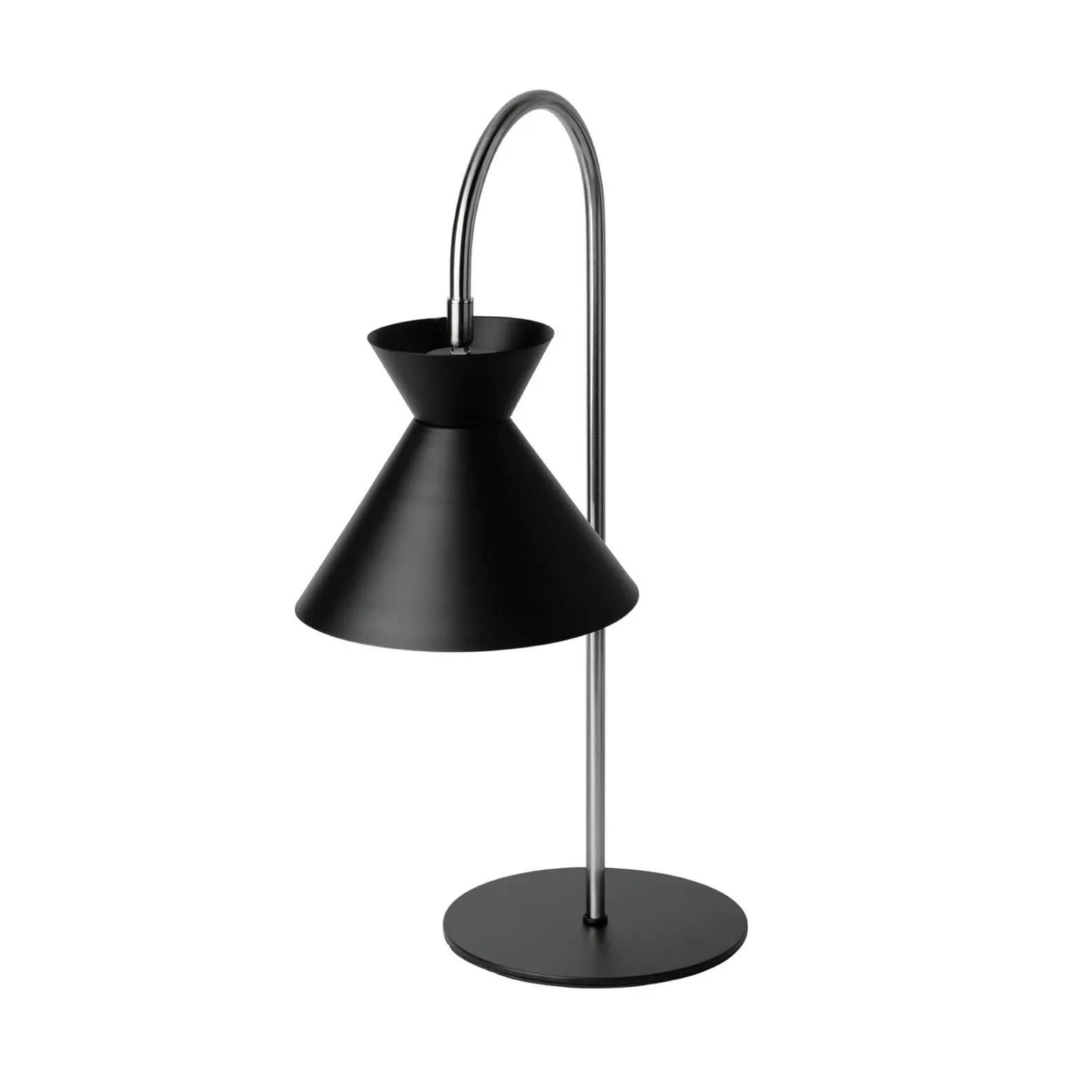 OSRAM pöytävalaisin Decor Waist, teräs, musta, E27