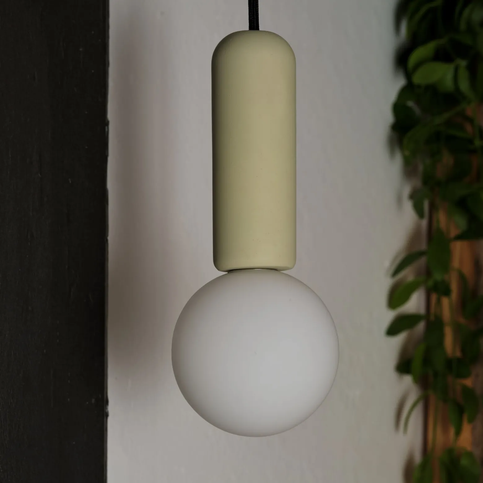 OSRAM riippuvalaisin Decor Concrete Mic, beige, betoni, G9
