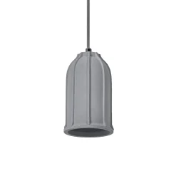 OSRAM riippuvalo CONCRETE SIM, harmaa, Ø 12 cm, betoni, E27