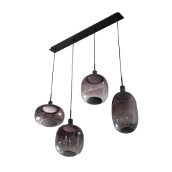 OSRAM riippuvalo Decor Needle Linear, harmaa, teräs, 4-lamppuinen E27