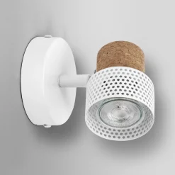 OSRAM seinäkohdevalaisin CORK, valkoinen, 1 spotti, GU10-LED, 927, himmennettävä