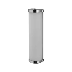 OSRAM seinälamppu BATHROOM, kromi, pituus 32 cm, metalli/lasi, IP44