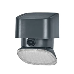 OSRAM Solar-seinälamppu ENDURA STYLE TURN, harmaa, anturi, IP54