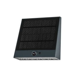 OSRAM Solar-seinävalaisin ENDURA STYLE FIN, harmaa, anturi, IP54
