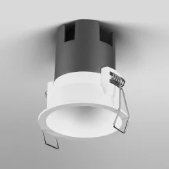OSRAM upotettava LED-kohdevalaisin TWIST, valkoinen/valkoinen, 830, Ø 7 cm,