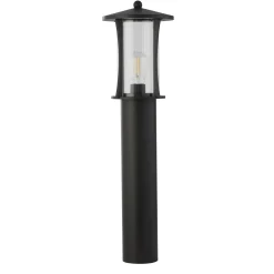 Pagoda-pollarivalaisin, IP44, musta, korkeus 73 cm, metallia