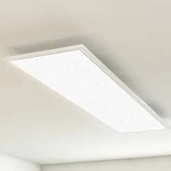 Pallas-LED-paneeli valk., himmen. CCT 119,5x29,5cm