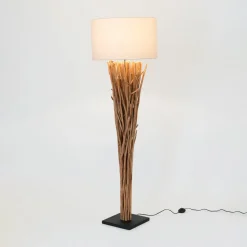 Palmaria lattiavalaisin, puunvärinen/beige, korkeus 177 cm, puu