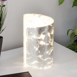 Papiro pöytävalaisin, hopea