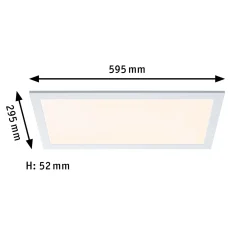 Paulmann Amaris LED-paneeli, ZigBee, 60x30cm, RGBW
