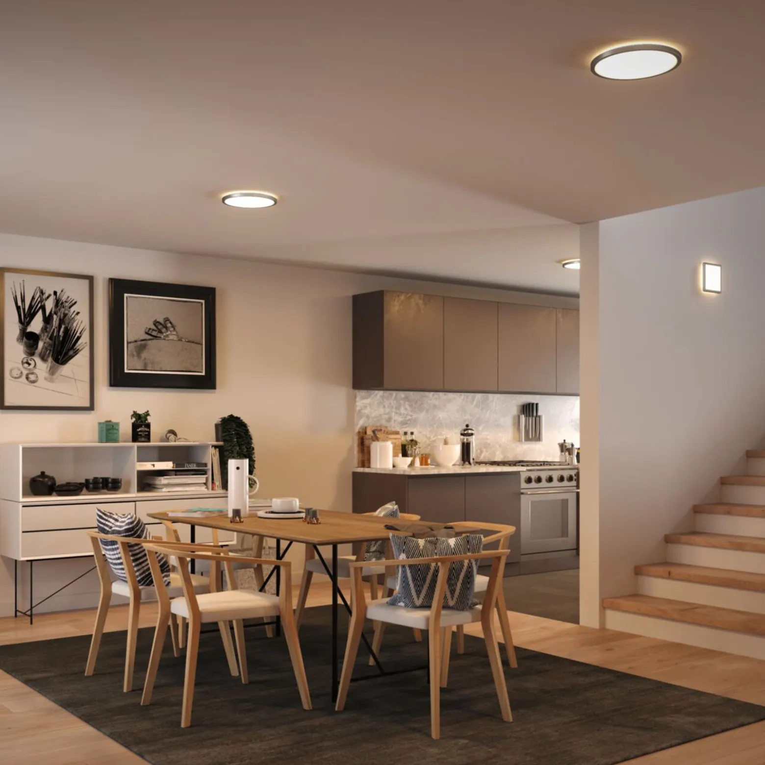Paulmann Atria Shine paneeli kromi 830 19x19