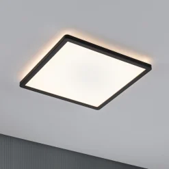 Paulmann Atria Shine Panel on/off musta 830 29x29 29x29