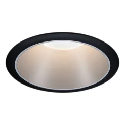 Paulmann Cole LED-Spotlight, hopea-musta