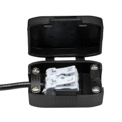 Paulmann Cole LED-Spotlight, hopea-musta