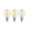 Paulmann Eco-Line LED-pisaralamppu E14, 3 kpl:n pakkaus, 2,5 W, 3000 K, 525 lm