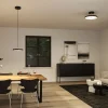 Paulmann Hildor -LED-kattovalo, 3-step-dim, musta