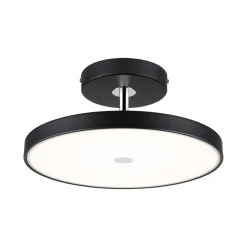 Paulmann Hildor -LED-kattovalo, 3-step-dim, musta