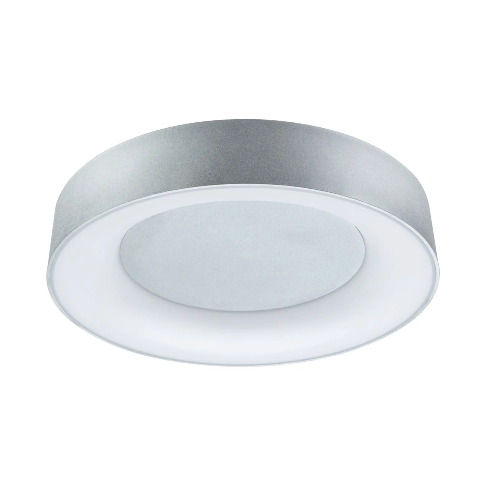 Paulmann HomeSpa Casca LED-kattovalaisin Ø40cm, valkoinen/alumiini, IP44