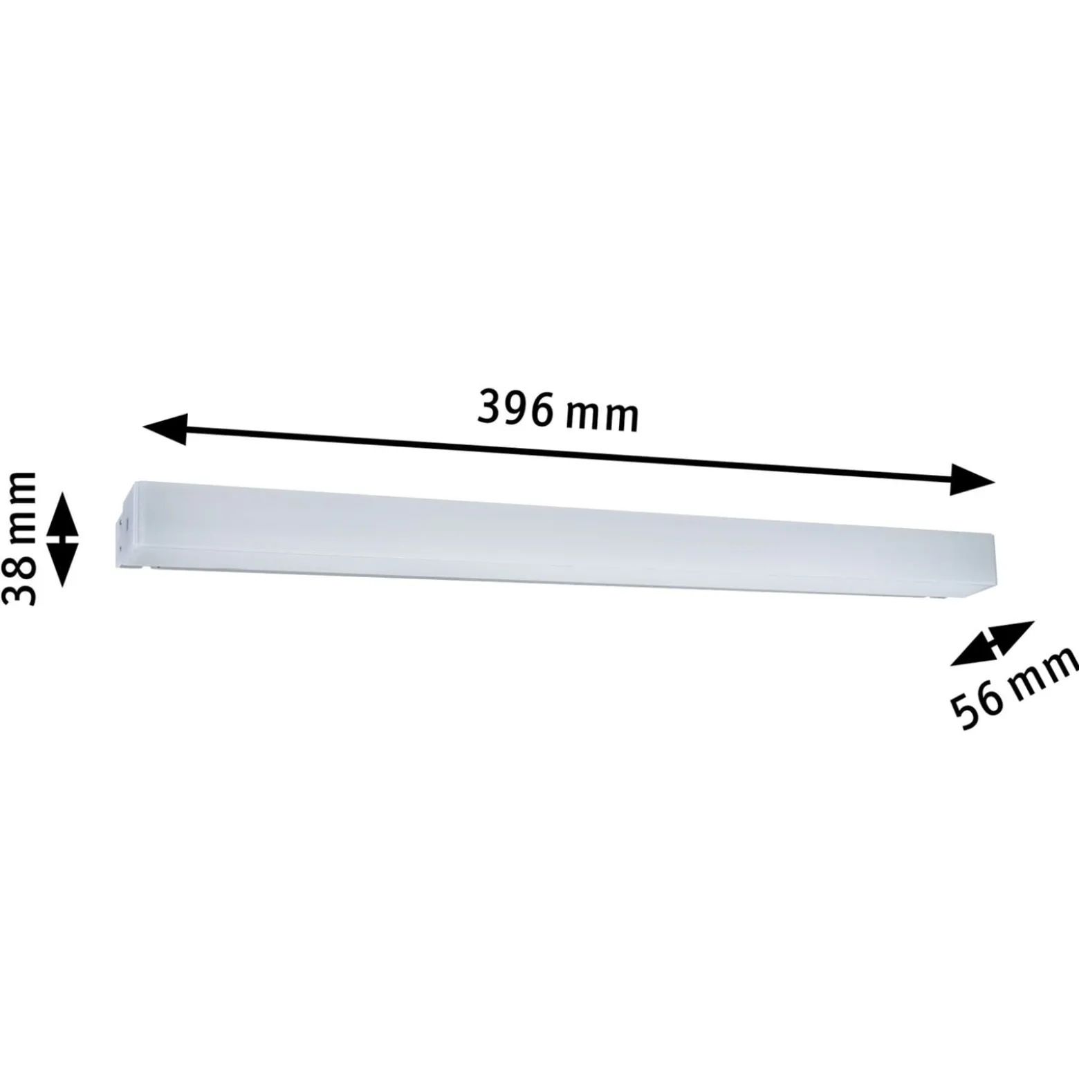Paulmann HomeSpa Luno LED-peilivalaisin, 60 cm Paulmann HomeSpa Luno