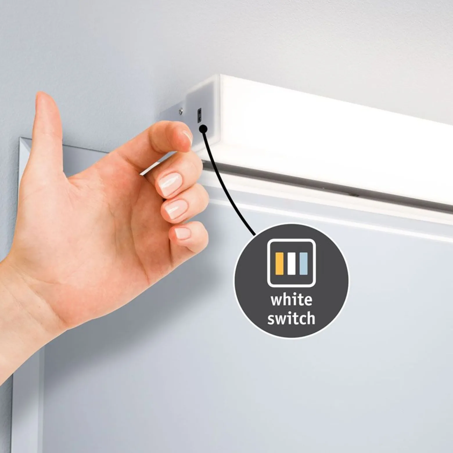 Paulmann HomeSpa Luno LED-peilivalaisin, 60 cm Paulmann HomeSpa Luno