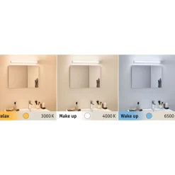 Paulmann HomeSpa Luno LED-peilivalaisin, 60 cm Paulmann HomeSpa Luno