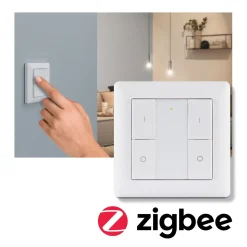 Paulmannin seinäkytkin ZigBee 2-jako on/off/dimmeri