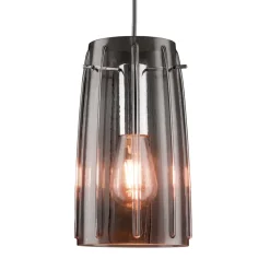 Paulmann lampunvarjostin Drio, savunharmaa, Ø 15,2 cm, lasia