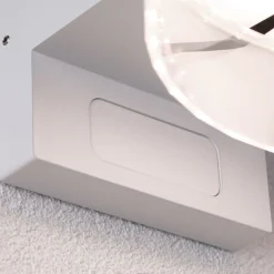 Paulmann LED-anturi ulkoseinävalaisin Capera valkoinen metalli IP44