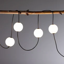 Paulmann LED-aurinkokäyttöinen valoketju Taina, jatko-osa 2 m, IP67