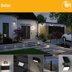 Paulmann LED-aurinkokäyttöinen valoketju Taina, jatko-osa 2 m, IP67