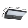Paulmann 94335 LED-aurinkoseinävalaisin, syvyys 15
