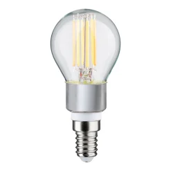 Paulmann-LED-golfpallolamppu E14 5W dim to warm