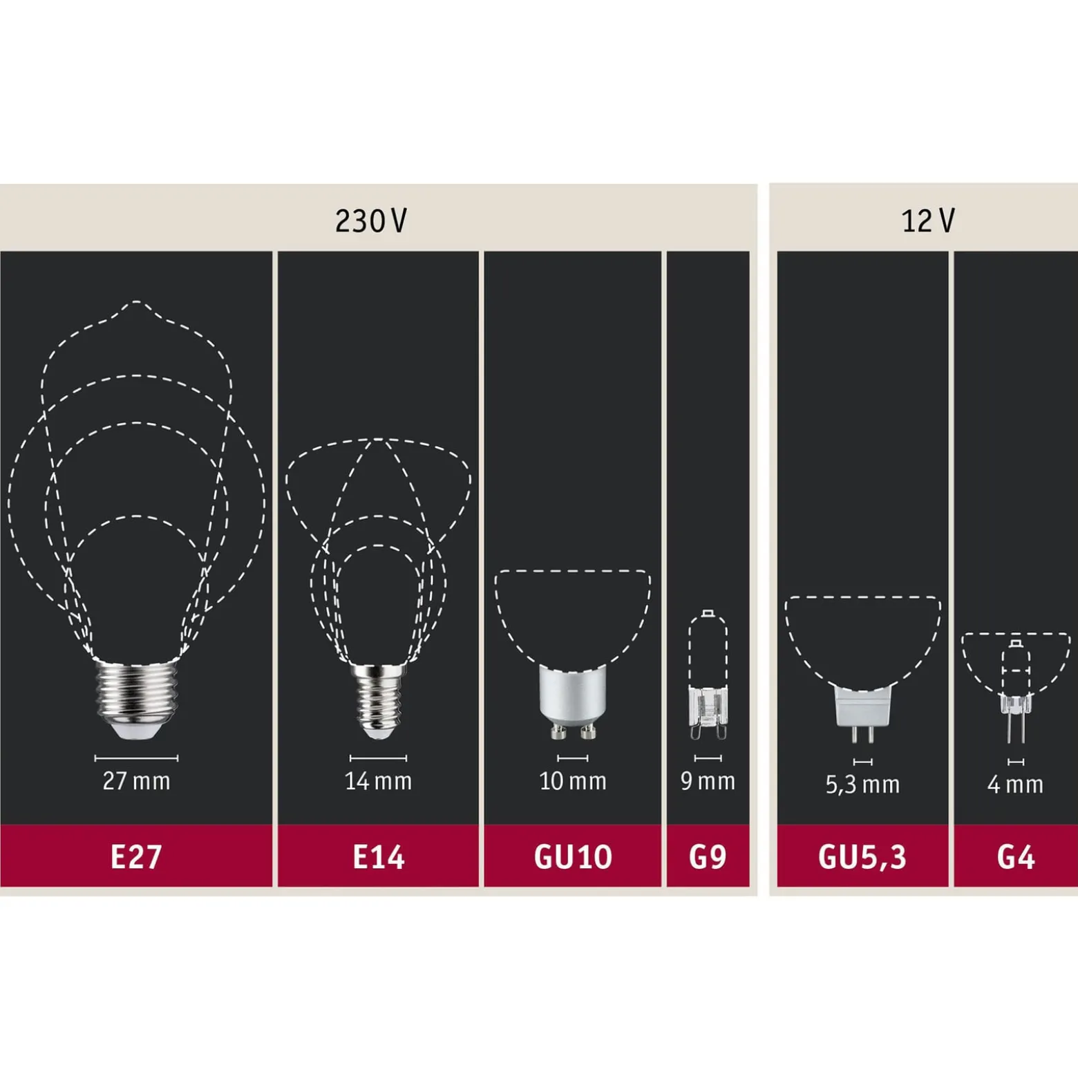 Paulmann-LED-heljastin GU10 7W 4 000 K kromi