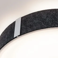 Paulmann LED-kattovalaisin Malika, antrasiitti, huopa, 3-portainen