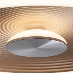 Paulmann LED-kattovalaisin Volea musta/kulta Ø 32 cm IP44 himmennettävä