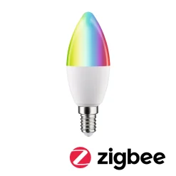 Paulmann-LED-kynttilä E14 5W 470lm Zigbee RGBW