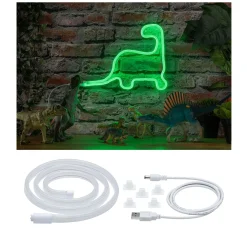 Paulmann LED-nauha Neon Colorflex USB 1 m vihreä