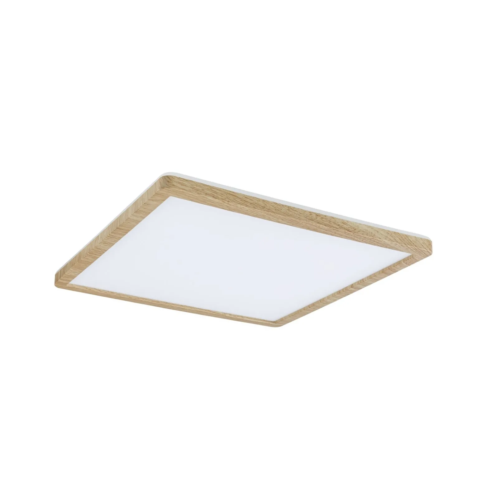 Paulmann LED-paneeli Atria Shine 29 cm, puu, IP44, 3000 K, päälle/pois