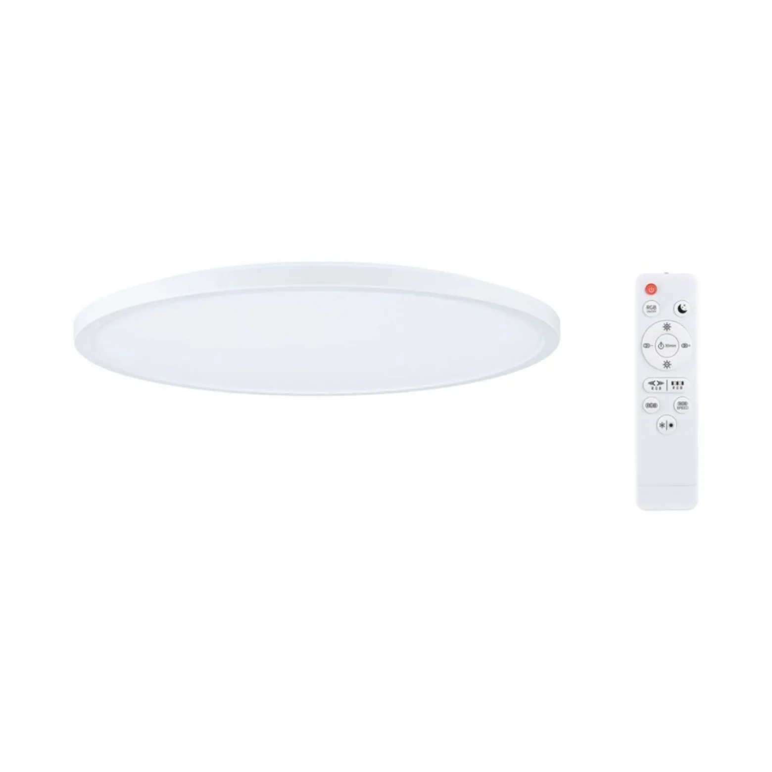 Paulmann LED-paneeli Atria Shine, halkaisija 40 cm, RGBW, valkoinen, IP20,
