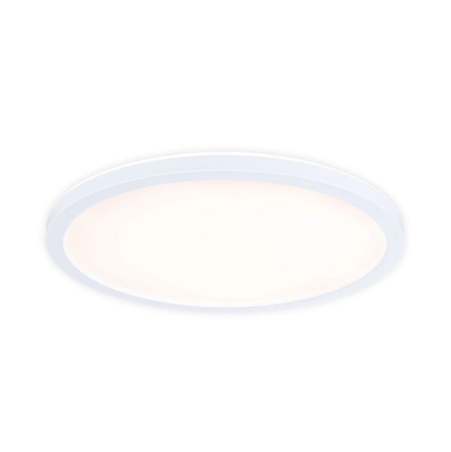 Paulmann LED-paneeli Atria Shine, halkaisija 29 cm, valkoinen, IP44, 3000 K,