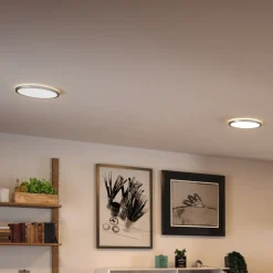 Paulmann LED-paneeli Atria Shine kromi Ø19 cm 3000 K päälle/pois IP20
