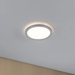 Paulmann LED-paneeli Atria Shine kromi Ø19 cm 3000 K päälle/pois IP20