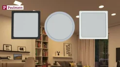 Paulmann-LED-paneeli Veluna, CCT ZigBee 21,5 cm