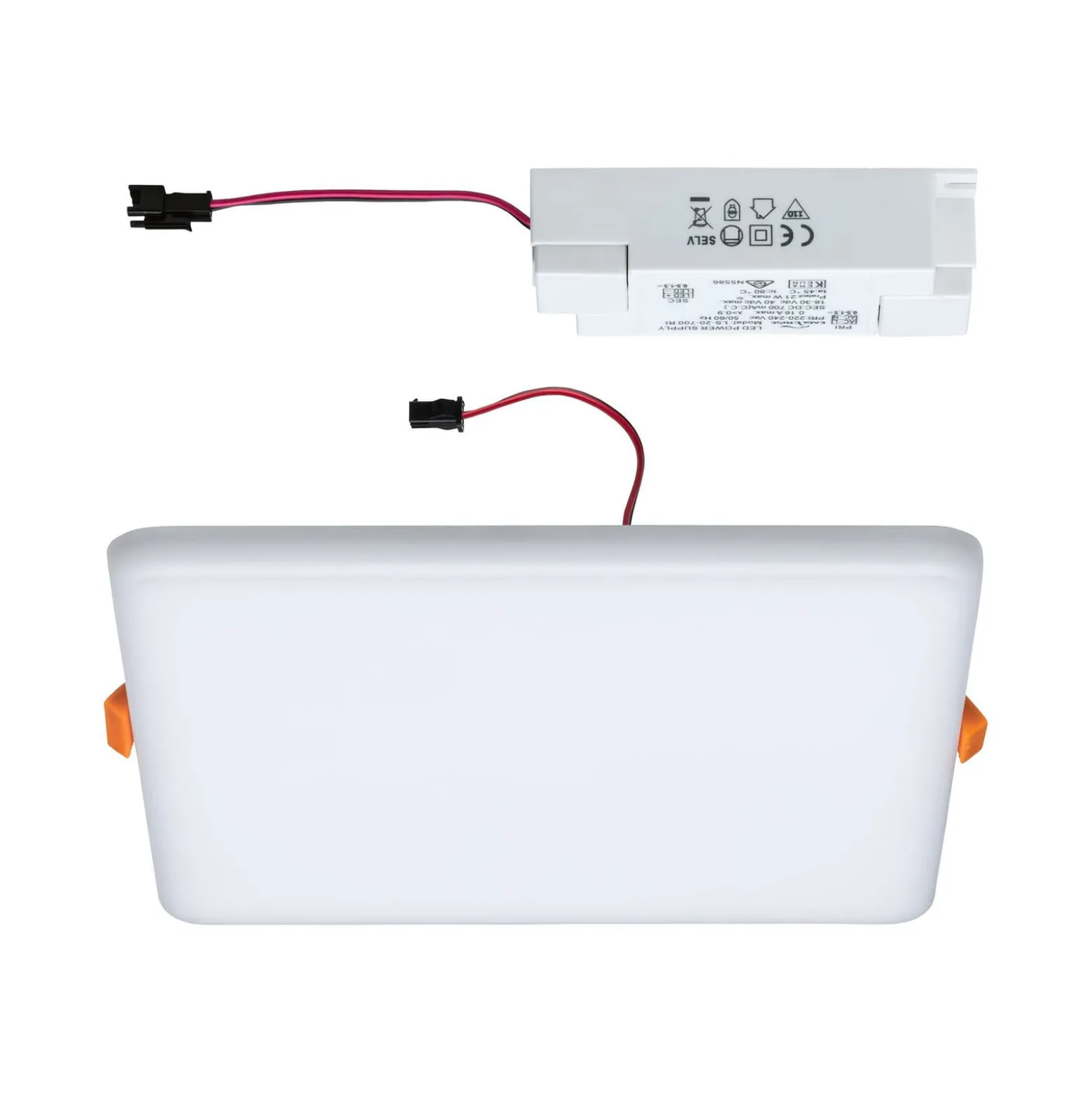 Paulmann-LED-paneeli Veluna 3 000 K, 18,5 cm