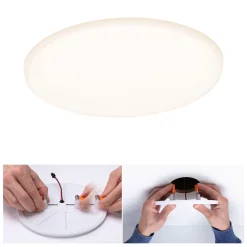 Paulmann-LED-paneeli Veluna 3 000 K pyöreä 18,5cm