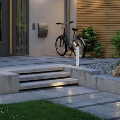 Paulmann LED-pylväslamppu Soley, antrasitti