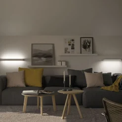 Paulmann LED-seinävalaisin Lucille, valkoinen, 60 cm, himmennettävä, IP44