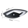 Paulmann LED-tunnistimella varustettu ulkoseinävalaisin Akena, 2200 K,
